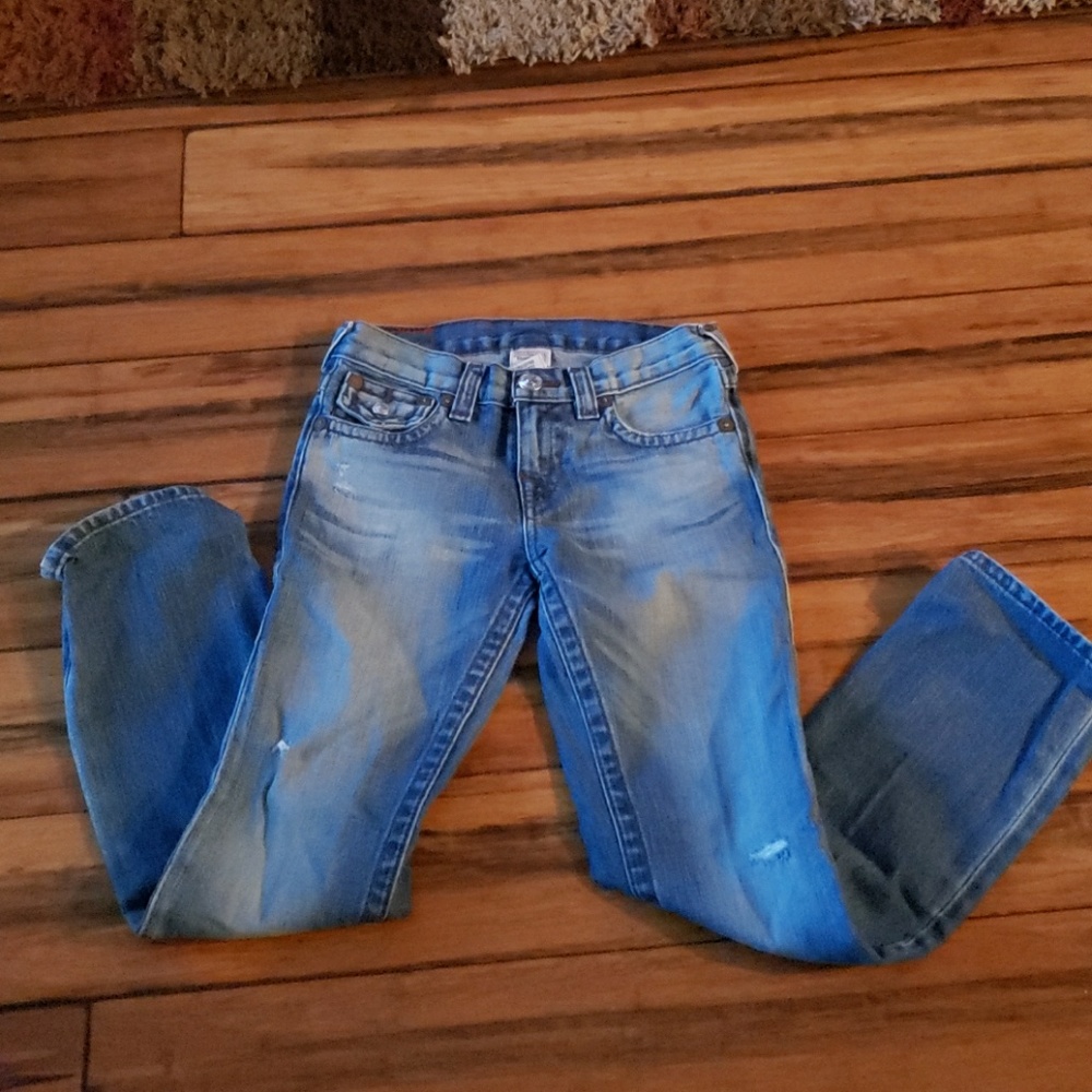 True Religion boys blue Jean's